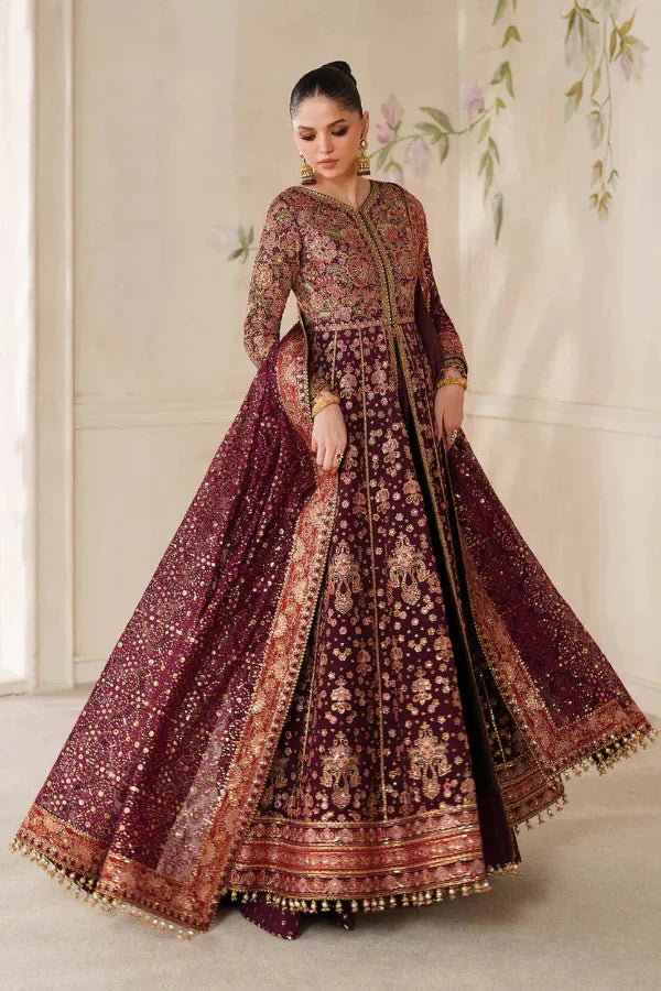 03-Piece Chiffon Suit With Embroidery - Ready To Wear