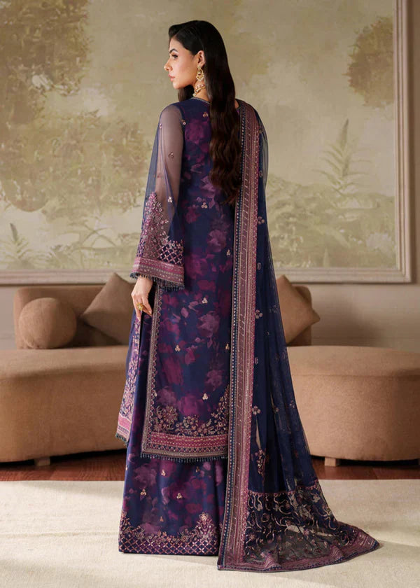 03-Piece Printed Lawn Suit With Embroidery - Ready To Wear