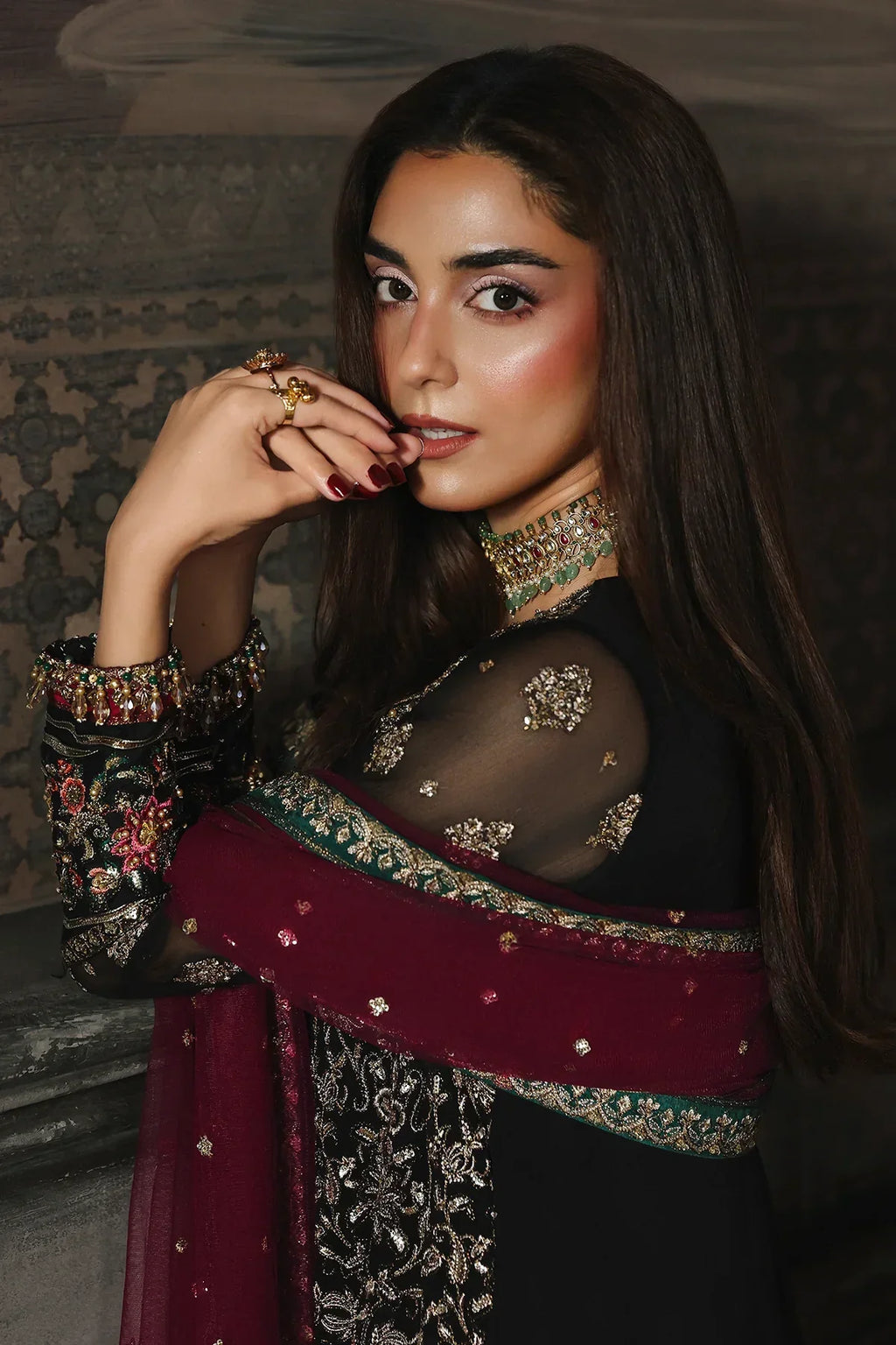 Designer Suit  4-PC  Luxury Collection Ready To Wear