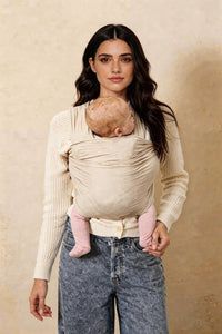 Mini Moo Baby Wrap – Beige