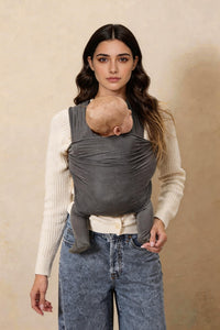 Mini Moo Baby Wrap – Grey